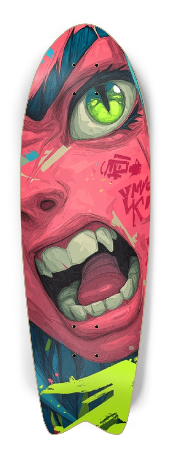 Pink Screaming vintage Manga