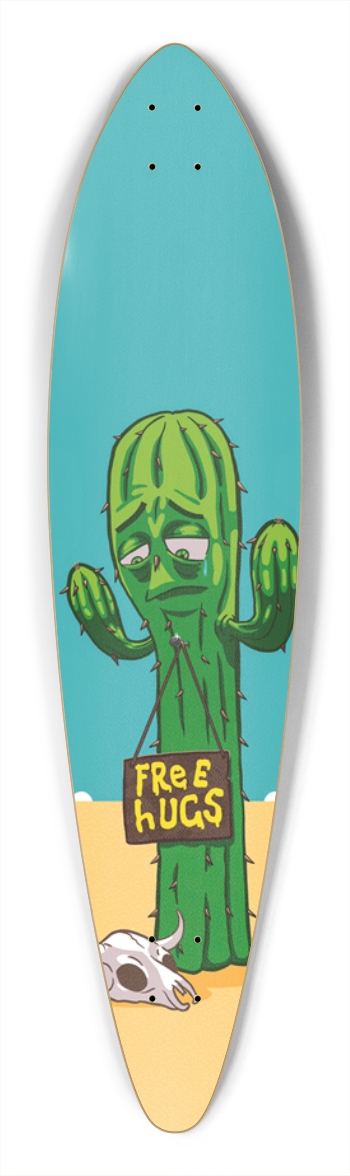 Spike Pintail Longboard