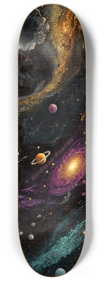 Heavenly Galaxy 8-1/4 Skateboard Deck