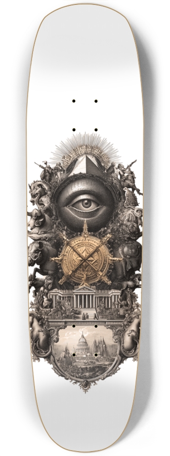 (White is the wood) Illuminati Chimera Square Nose