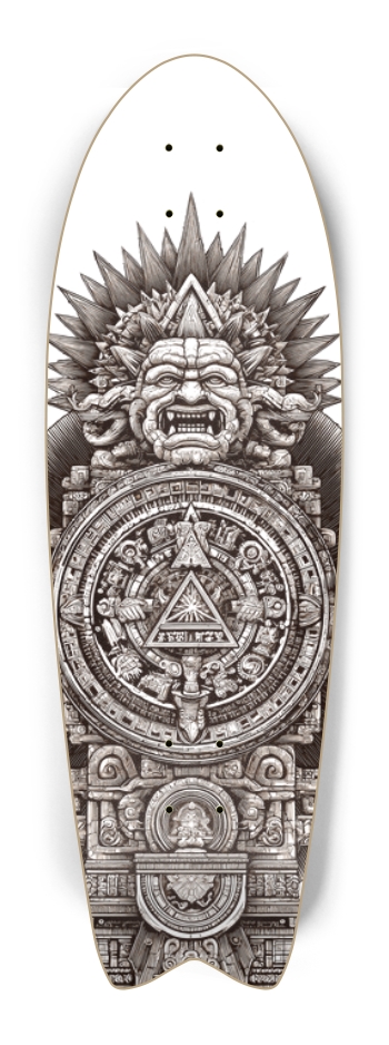 (White is wood) Secrete Civilisation Totem