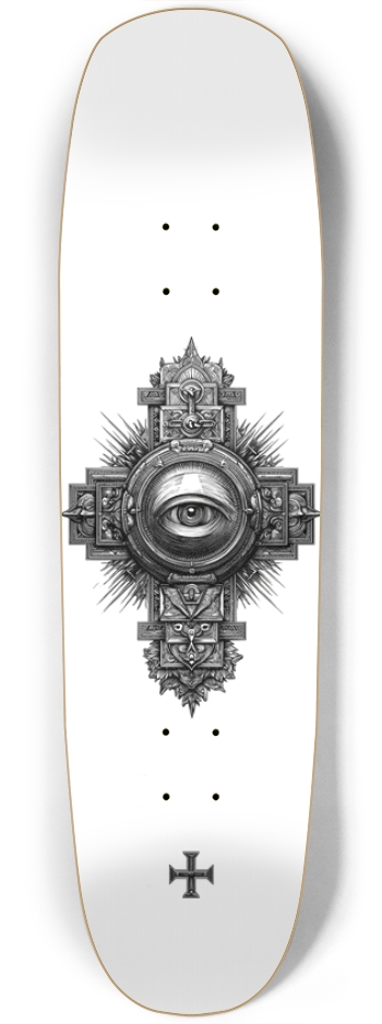 (White is transparent) Rose Croix Society Square Nose