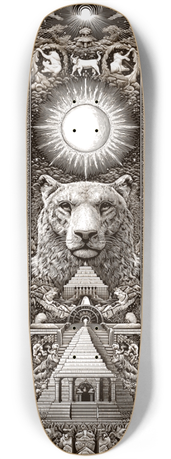 (White is transparent) Forest Secret Society Square Nose