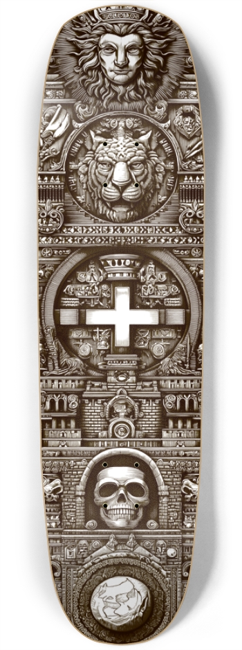 (White is transparent) Ancient Society Square Nose