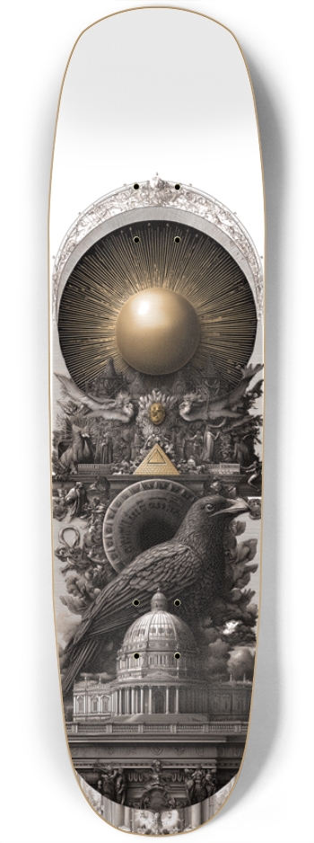 (White is the wood) Second Sun Society Square Nose